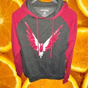 NWT Maverick by Logan Paul Black and Red Hoodie Size‎ XS